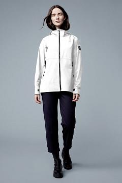 Chamarras Canada Goose Mujer Outlet - Kenora Chubasquero Black Label Blancos IB7391508